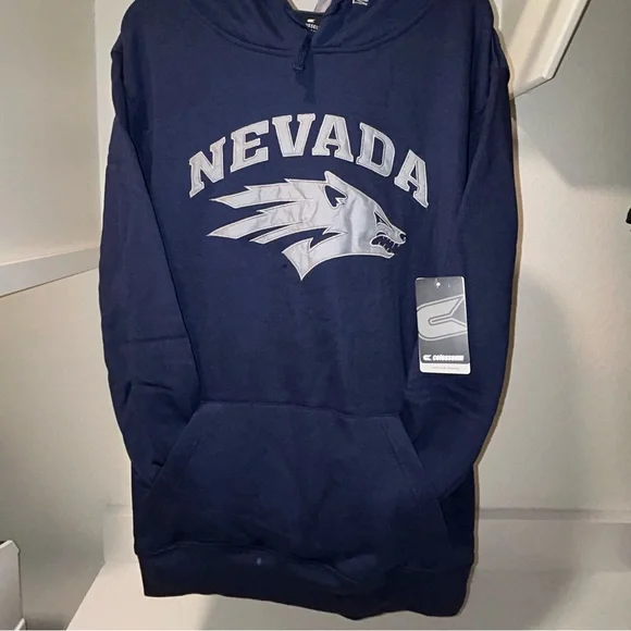 πΊποΈ University of Nevada Wolfpack Marquee Varsity Hoodie βΎοΈππΊ - Picture 5 of 13